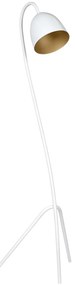 Piantana Moderno Beowulf Acciaio Bianco 1 Luce E27 Ip20