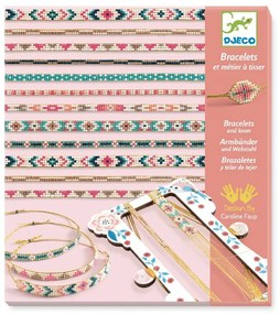 Kit per la creazione di gioielli Bracelets - Djeco