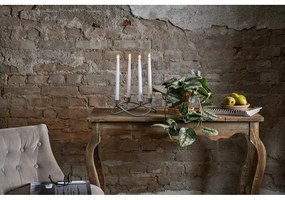 Set di 4 candele di cera LED bianche, altezza 28,5 cm Flamme - Star Trading