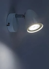 Rabalux 73016 - Faretto da parete PERICO 1xGU10/5W/230V bianco