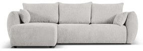 Divano angolare grigio chiaro (angolo sinistro) Matera - Cosmopolitan Design
