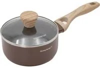 Casseruola 16 cm marrone Cooking Therapy 1 manico e coperchio