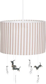 Atmosphera - Lampadario a sospensione per bambini SCOTT su cavo 1xE27/40W/230V a tema cani