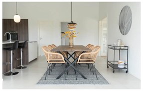 Set di 2 sedie da giardino in rattan artificiale Trieste - House Nordic