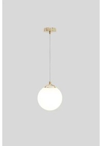 Lampadario a sospensione con supporto rigido FIRA 1xE27/60W/230V oro