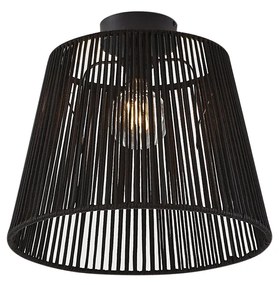 Plafoniera da esterno con corda nera IP54 - Jayla