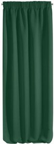Tenda oscurante verde con sospensione a strappo 135 x 270 cm