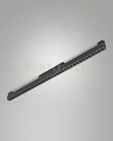 Ermes  modulo lineare optics nero 2700k 24° 28w 2720lm dimmerabile ...