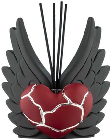 Bongelli preziosi profumatore moderno collezione Cuore ali - varie colorazioni ROSSO /NERO/ARGENTO