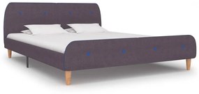 Giroletto Senza Materasso Tortora 160x200 Cm İn Tessuto /
