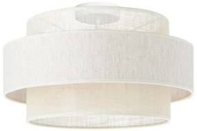 Plafoniera BOHO 1xE27/60W/230V Ø 40 cm crema/juta