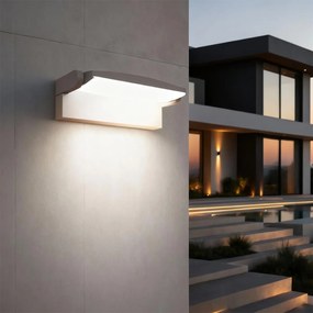 Applique da Esterno Orientabile 24W IP65 con LED OSRAM - Antracite