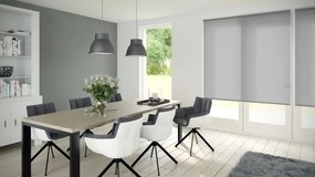 Tenda a rullo filtrante Amsterdam grigio 150x190 cm