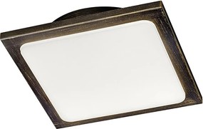 TRIO - Plafoniera LED dimmerabile DENVER LED/20W/230V finitura patinata