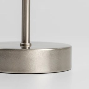 Lampada da tavolo LED 1xE14/5W/230V bianco/cromo satinato