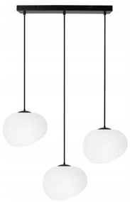 Lampadario a sospensione con filo STONES 3xE27/40W/230V