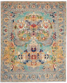 Samarkand Tappeto orientale 250 x 310 Grigio (Pakistan) Annodato A Mano
