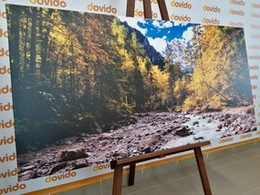 Quadro su tela – Paesaggio montano pittoresco