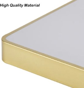 Brilagi-LED Plafoniera dimmerabile POOL LED/36W/230V 3000-6000K 40x40 cm dorata + telecomando incluso