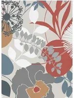 Florale Tapete Doyenne von Harlequin - Chalk/ Copper/ Sepia