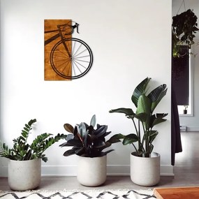 Decorazione da muro 45x58 cm bike legno/metallo