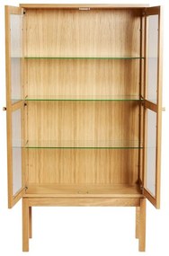 Vetrina in legno di quercia AbbeyWood - Woodman