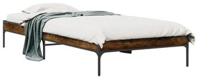 Giroletto Rovere Fumo 90x200 Cm İn Legno Multistrato E Metallo /