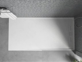 Mexen Amon piatto doccia rettangolare SMC 140 x 70 cm, bianco - 4F107014