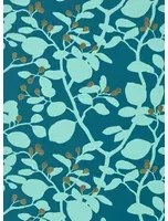 Harlequin Carta da parati Ardisia - Amazonia/ Teal/ Gold