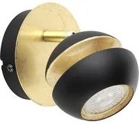 Spot Moderno Nocito In Acciaio Nero 1 Luce Gu10 3W Ip20