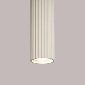 Sollux SL.1592 - Lampadario a sospensione con filo KARBON 1xGU10/10W/230V color crema