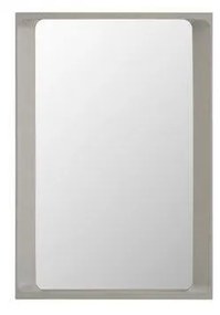 Muuto - Arced Mirror 80x55 Light Grey Muuto