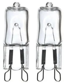 Vivida bulbs halogen g9 28w 340 lm (360°)   2800k 13x43mm 2pz/blister (ULTIMI DISPONIBILI)