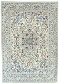 Nain Tappeto 420 x 300 Beige (Iran) Annodato A Mano