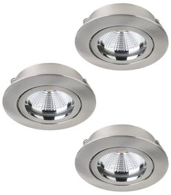 Eglo 95359 - SET 3pz Lampada LED da incasso TEDO 3xGU10-LED/5W/230V