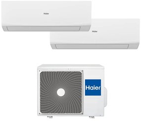 Condizionatore a muro multisplit HAIER NEW FLAIR 9000+9000 15015 BTU 4 KW classe raffreddamento A++
