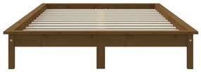 Giroletto miele 135x190 cm double in legno massello di pino