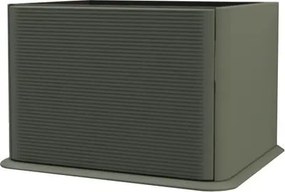 Mobile da bagno sospeso sotto lavabo L 64 x H 42 x P 50 cm verde laccato opaco, 1 cassetto BADEN HAUS Bohemia