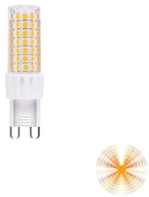 Led G9 6W 620lm 3000K G9 21x70mm Dimmable