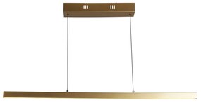 Lampadario Moderno Layla Acciaio Oro Alluminio Led 29W 2700-3000-4000K