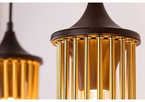 Rabalux 72153 - Lampadario a sospensione con filo ROXAS 3xE27/40W/230V