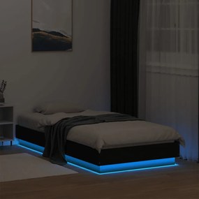 Giroletto con led nero 75x190 cm