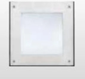 Quad 125 Led Gu10 6W 4000°K Copertura In Acciaio Inox