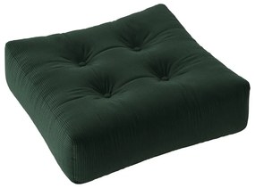 Pouf da divano in velluto a coste di alghe marine More - Karup Design