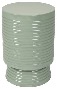 Tavolino rotondo in metallo ø 25 cm Sven – White Label