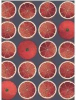 Cole & Son Carta da parati Arance - Blood Orange and Ink