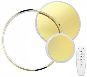 Lampada da soffitto APP1710-C Gold LED