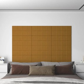 Pannelli Murali 12 Pz Marroni 60x30 Cm İn Velluto 2,16 M² /