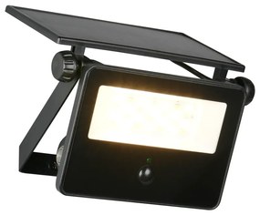 Illuminazione esterna LED con alimentazione a pannelli solari con sensore di movimento da parete (altezza totale 15,5 cm) Moura – Trio