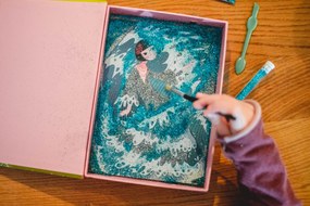 Gioco d'arte - vestito magico scintillante